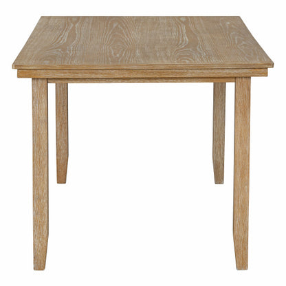 Natural-Finish 6-Piece Dining Set | Viva
