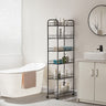 Viva Essentials Collection: 6-Layer Slim Rolling Cart