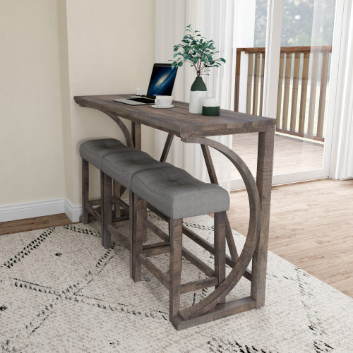 Viva Barista Collection: Bar Table Set with Power Socket