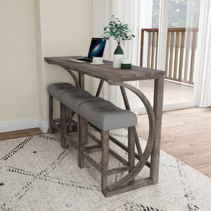 Viva Barista Collection: Bar Table Set with Power Socket