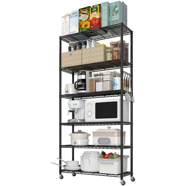 Viva Smart Living Collection: Six‑Layer Segmented Display Rack