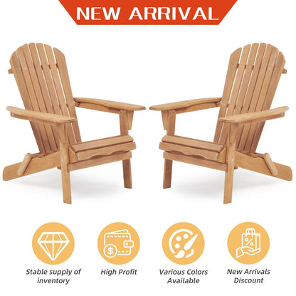 Viva Aria Folding Adirondack Chairs