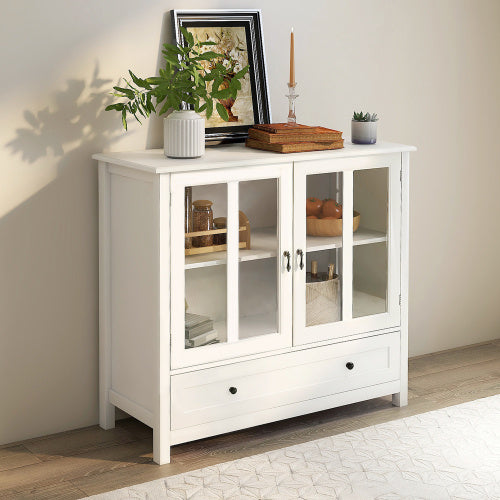 Viva Marigold Double-Glazed Buffet Lockers