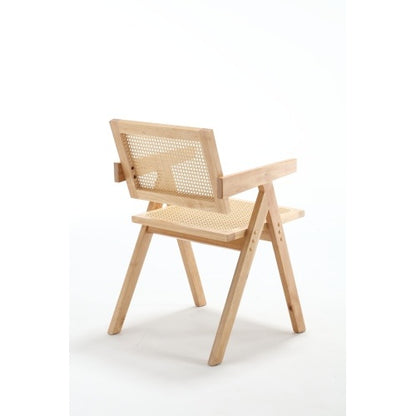 Viva Elite Sevilla Handwoven Cane & Solid Wood Armchair Set