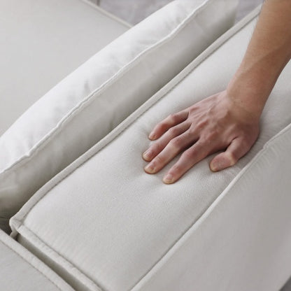 Modular Sofa – Beige or Grayish Blue Chenille | Viva Astrid