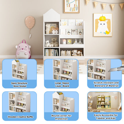 Viva Atelier Pippa Toy Storage Organizer Cabinet