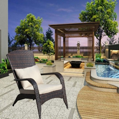 Luxury Outdoor Patio Chair with Cushions – Elegant & Comfortable Seating for Your Outdoor Oasis