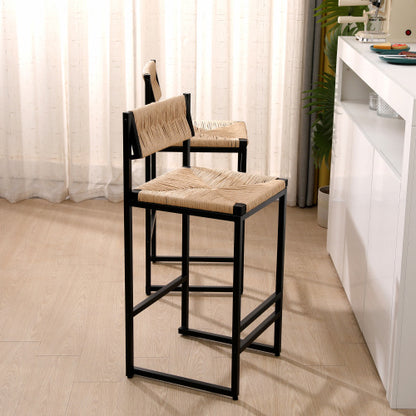 Viva Veranda Collection: The Hillhurst Honey Bar Stool Duo