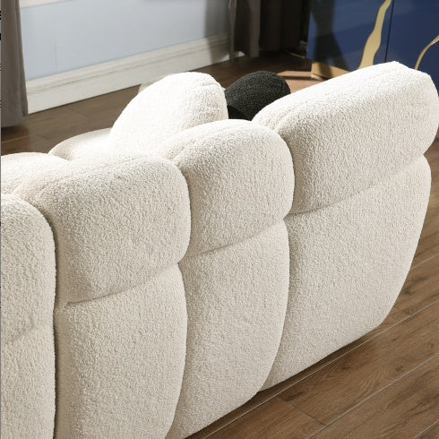 Viva Smart Living Collection: Bouclé Marshmallow 2-Seater Sofa