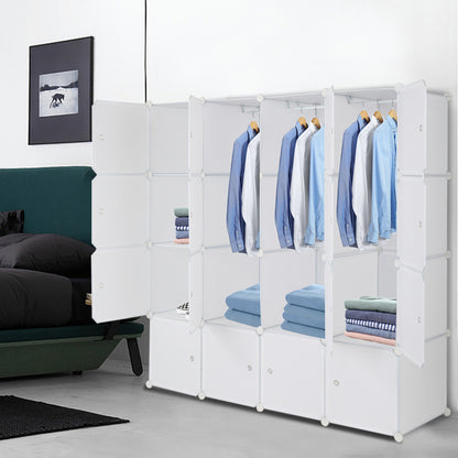 Viva Flex 16-Cube Modular Wardrobe – Storage, Sculpted to Fit Your Life