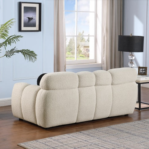 Viva Smart Living Collection: Bouclé Marshmallow 2-Seater Sofa