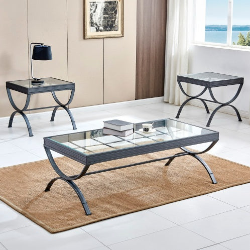 Viva Emerson Silver Nesting Tables