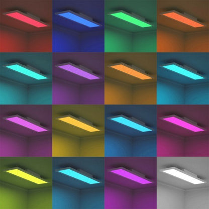 Viva Elite 18W RGB LED Ceiling Light - Smart Color-Changing with Remote Control