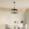 Viva Noir Chandelier – Farmhouse Charm with Modern Edge