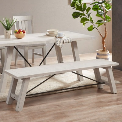 Viva Sonoma Solid Wood Dining Bench
