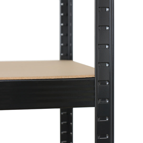 Viva Obsidian Collection: Viva Obsidian Five-Layer Spray-Painted Shelving Unit