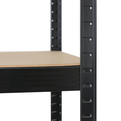 Viva Obsidian Collection: Viva Obsidian Five-Layer Spray-Painted Shelving Unit