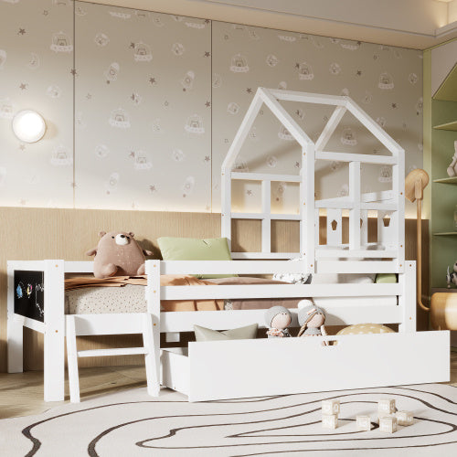 Viva Dreamscape Collection: The Skyloft Full-Size House Bed
