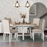 The Viva 5-Piece Farmhouse Dining Set – Where Rustic Charm Meets Urban Sophistication