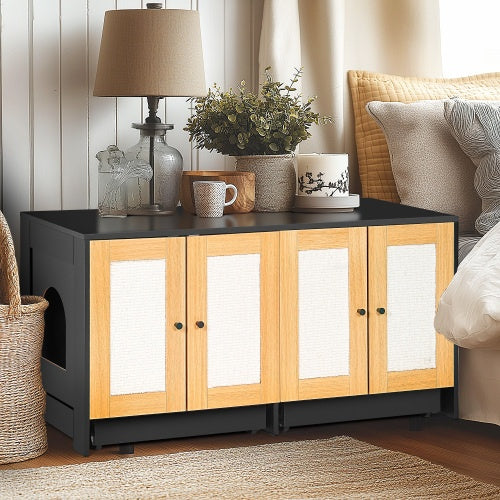 Viva Noir Duo Litter Cabinet