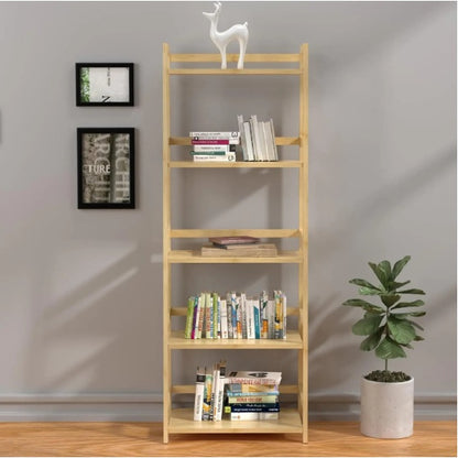 Viva Arbor 5-Tier Bamboo Bookcase
