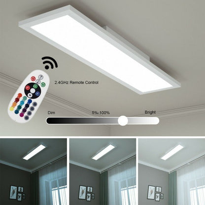 Viva Elite 18W RGB LED Ceiling Light - Smart Color-Changing with Remote Control