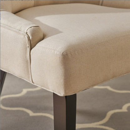 Viva Aria Buttonless Tufted Contemporary Dining Chairs