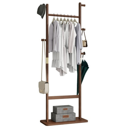 Viva Elmwood Solid Wood Coat Rack Stand