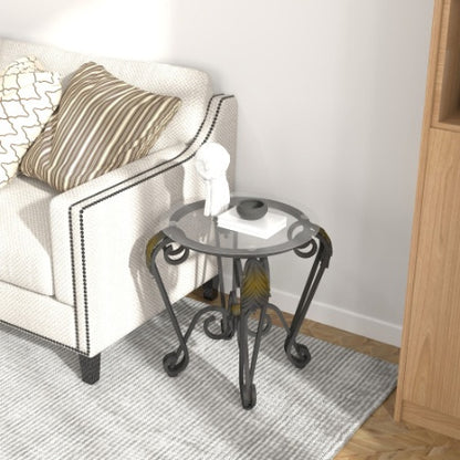 Luxury Tempered Glass Coffee Table Set – Elevate Your Living Space with Modern Elegance