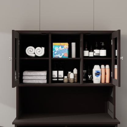 2-Compartment Laundry Cabinet with Tilt-Out Baskets | Viva
