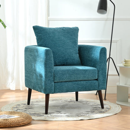 Teal Tufted Accent Chair | Viva Elysia