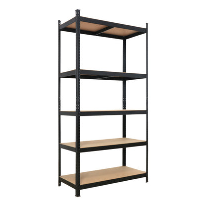 Viva Obsidian Collection: Viva Obsidian Five-Layer Spray-Painted Shelving Unit