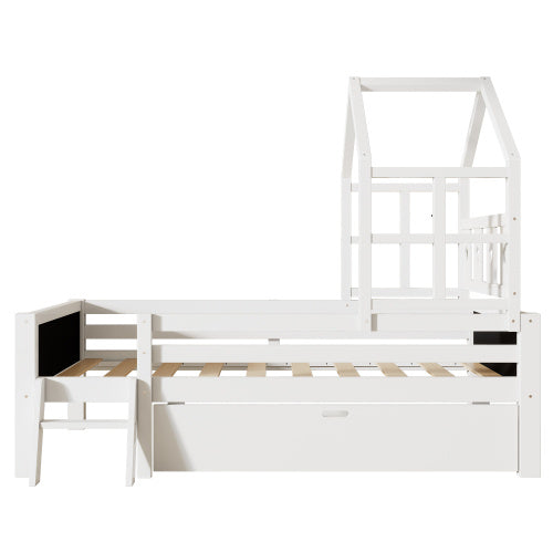 Viva Dreamscape Collection: The Skyloft Full-Size House Bed