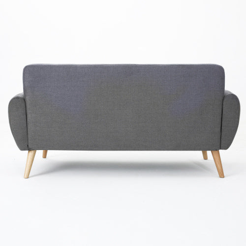 Viva Aria Waffle-Tufted Loveseat