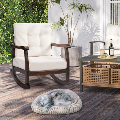 Cedar Cloud Rocking Chair with Detachable Cushion | Viva