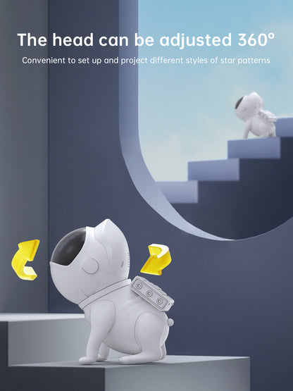 Space Dog Starry Sky Light