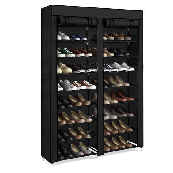 Viva Élan Collection: The Élan Ten-Tier Non-Woven Shoe Cabinet