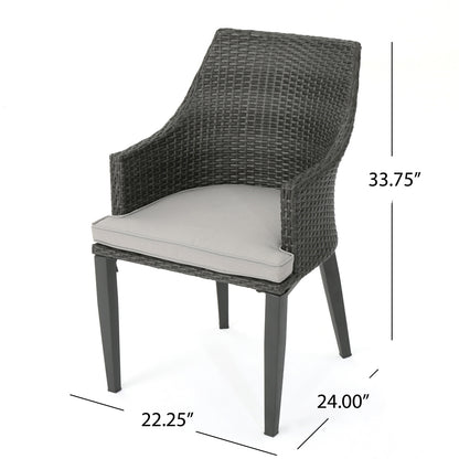 Viva Veranda Collection: The Hillhurst Grey Outdoor Club Chair Duo