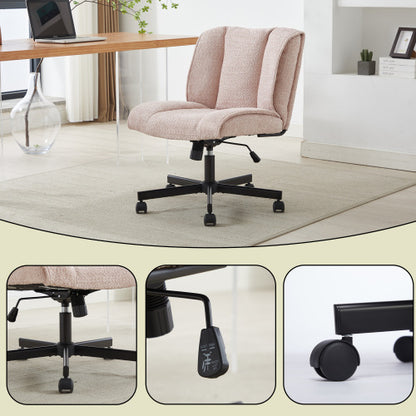 Pink Adjustable Swivel Desk & Vanity Chair | Viva Élan