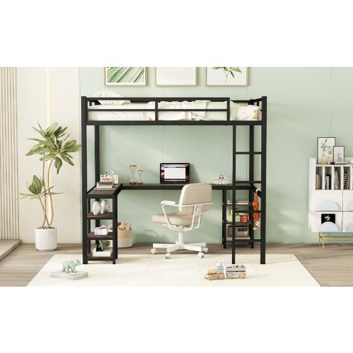 Viva Atelier Collection: The Orion Atelier Metal Loft Bed