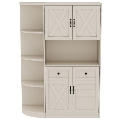 Viva Entry Essentials Collection: Modular 2-in-1 Hall Tree Cabinet