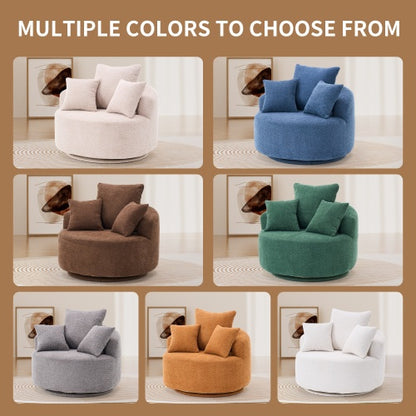 Luxury Swivel Compression Chair – Elegant & Comfortable Seating for Home & Office