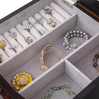 Viva Elite Grandeur Wooden Floor-Standing Jewelry Mirror Cabinet – The Future of Majestic Storage