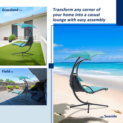 Viva Veranda Collection: The Veranda Drift Hanging Chaise Lounger