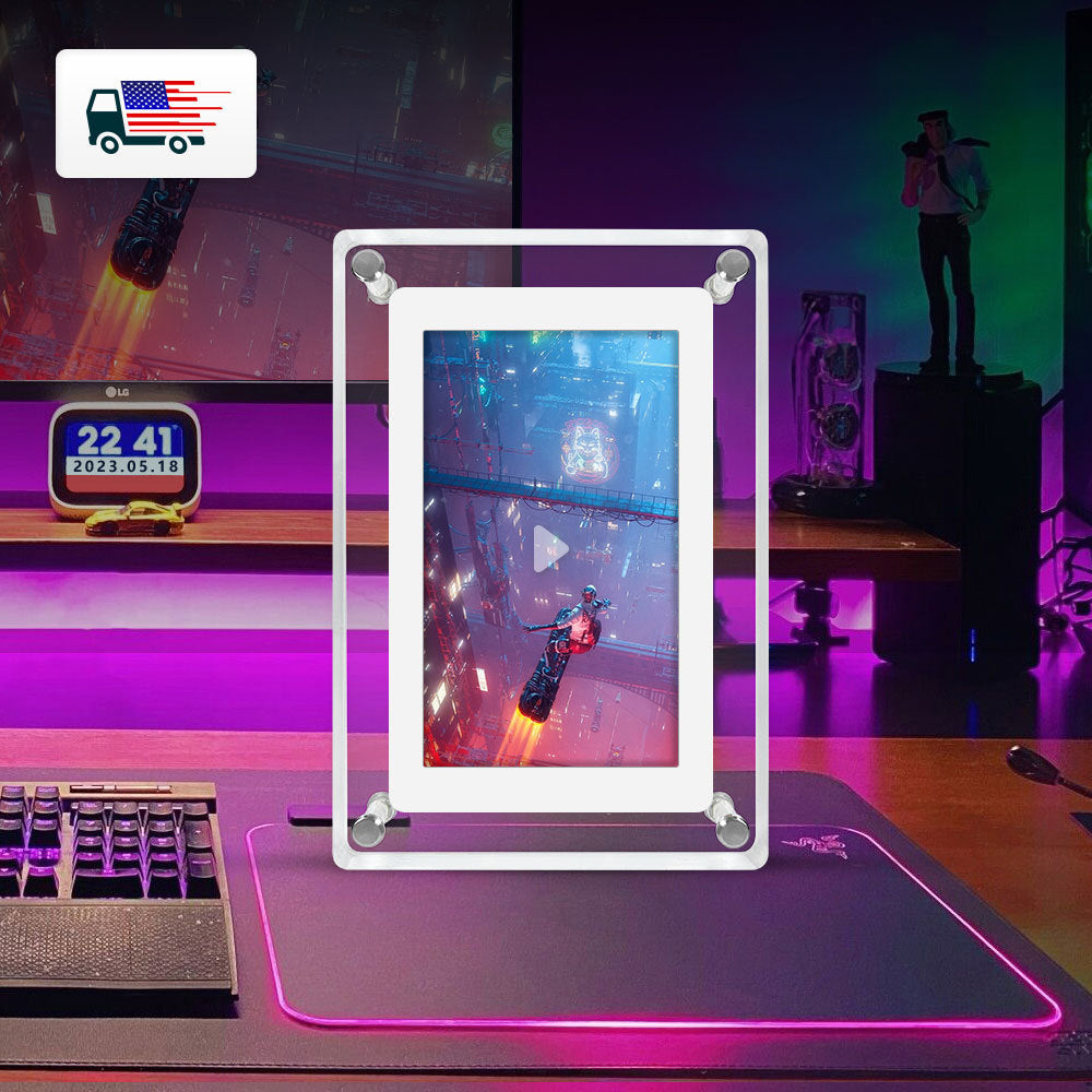 Viva Lumière Crystal Digital Photo Frame
