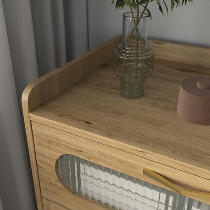 Viva Elite Wooden 6-Drawer Bedroom Vanity Collection - The Future of Natural Craftsmanship