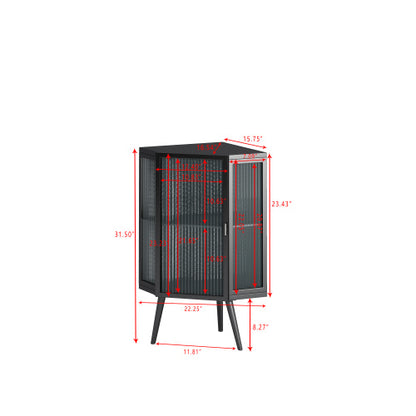 Viva Axis Duo Collection: The Atlas Conical Display Cabinet