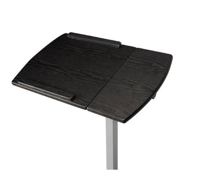Black Gas-Lift Height-Adjustable Desk, 29.1–40.9 in | Viva Meridian