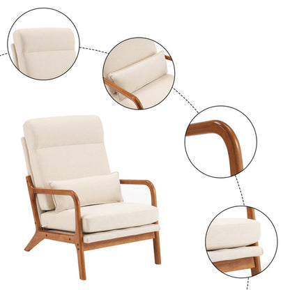 Viva Aurore Bouclé Cradle Lounge Chair