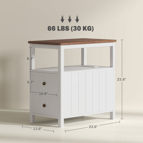 Viva Meridian Collection: The Meridian Charge & Stow End Table